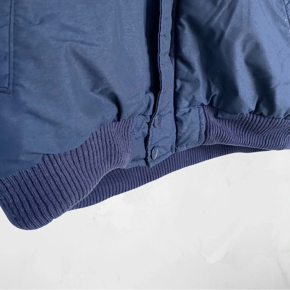 Vintage 80s Ski Lion Blue Jacket - Medium